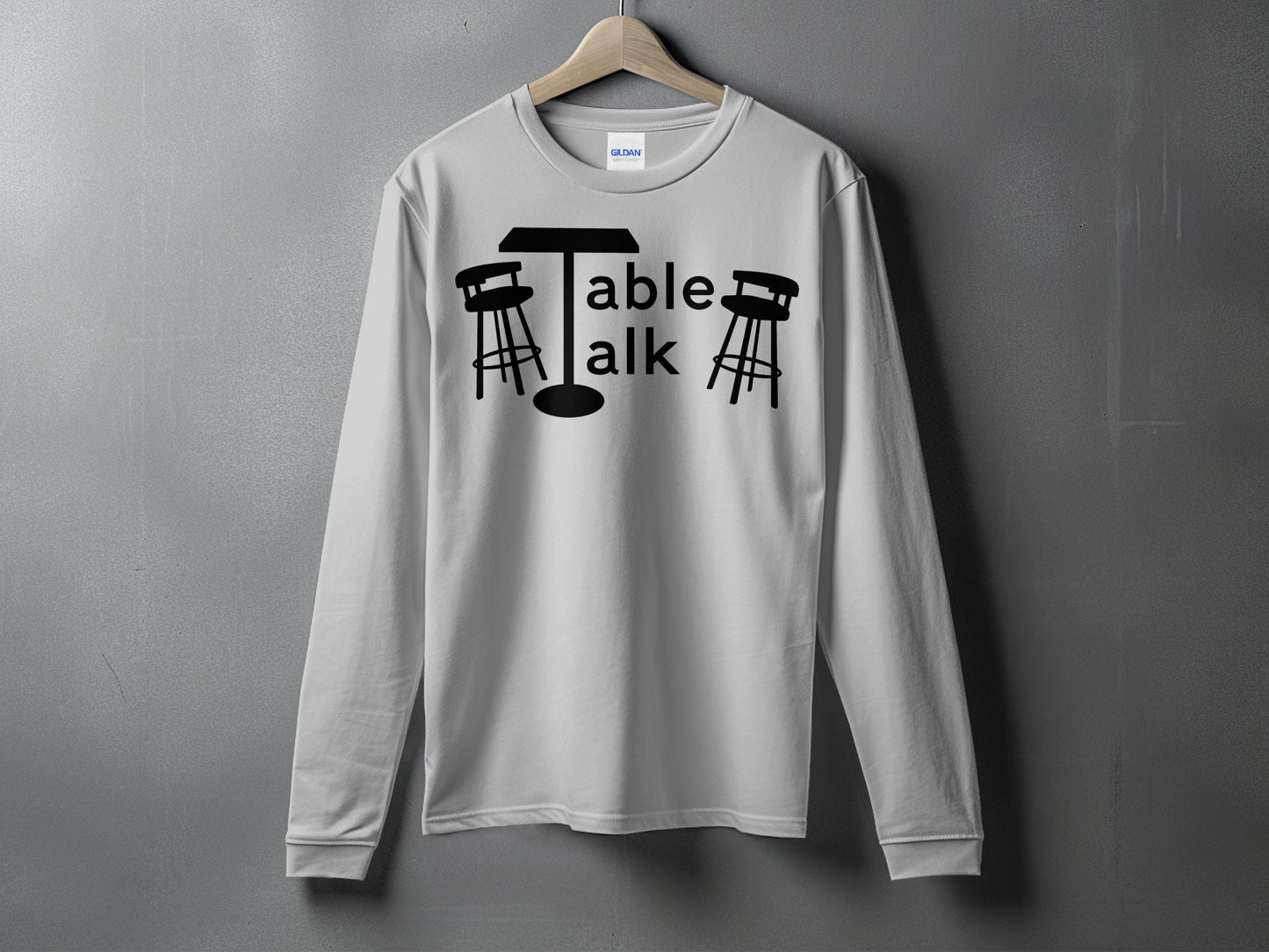 Stylish Table Talk Long-Sleeve Shirt for Everyday Wear