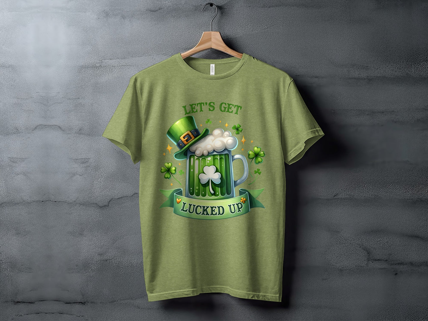 Let's Get Lucked Up Funny St. Patrick's Day Shirt
