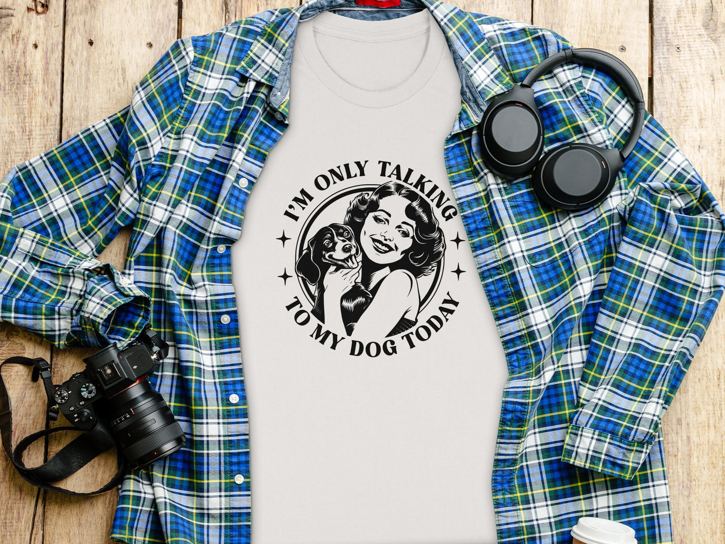 I'm Only Talking to My Dog Today Graphic Tee