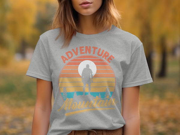 Adventure Mountain Graphic Tee for Outdoor Lovers