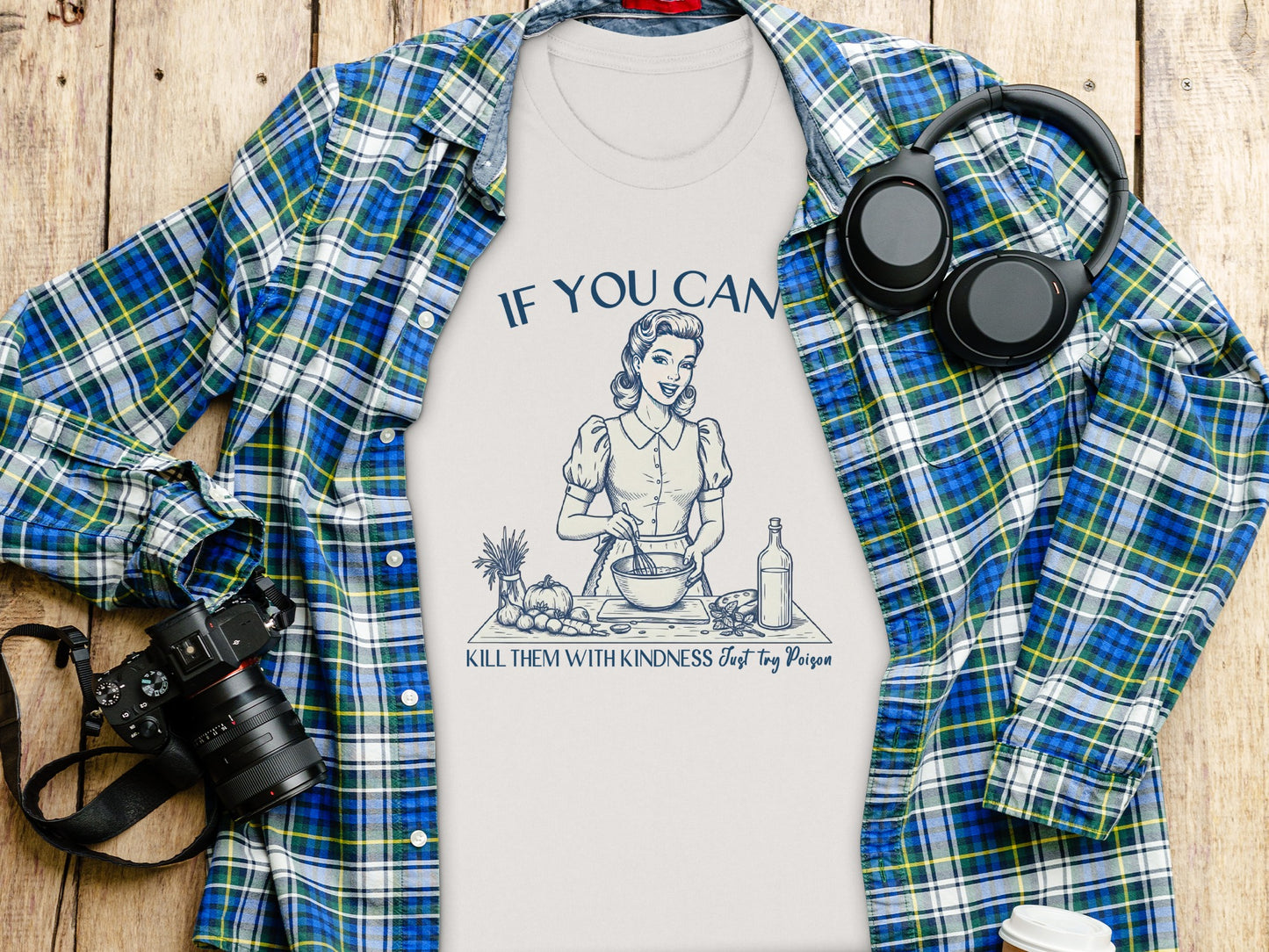 Kill Them with Kindness Just Try Poison t-shirt