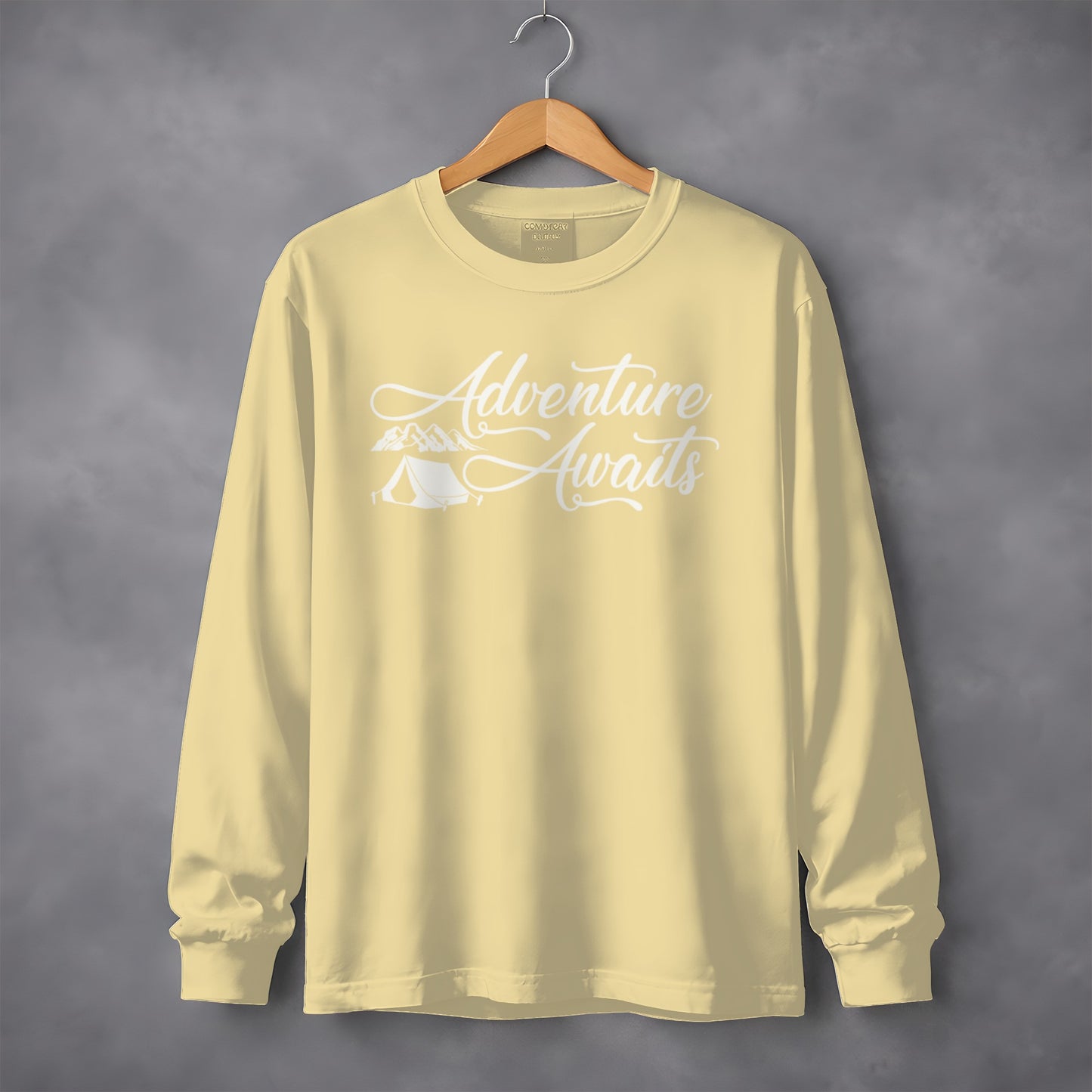 Adventure Awaits Long Sleeve Shirt Ideal for Outdoor Fun