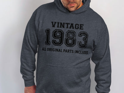 Vintage 1983 All Original Parts Included Hoodie