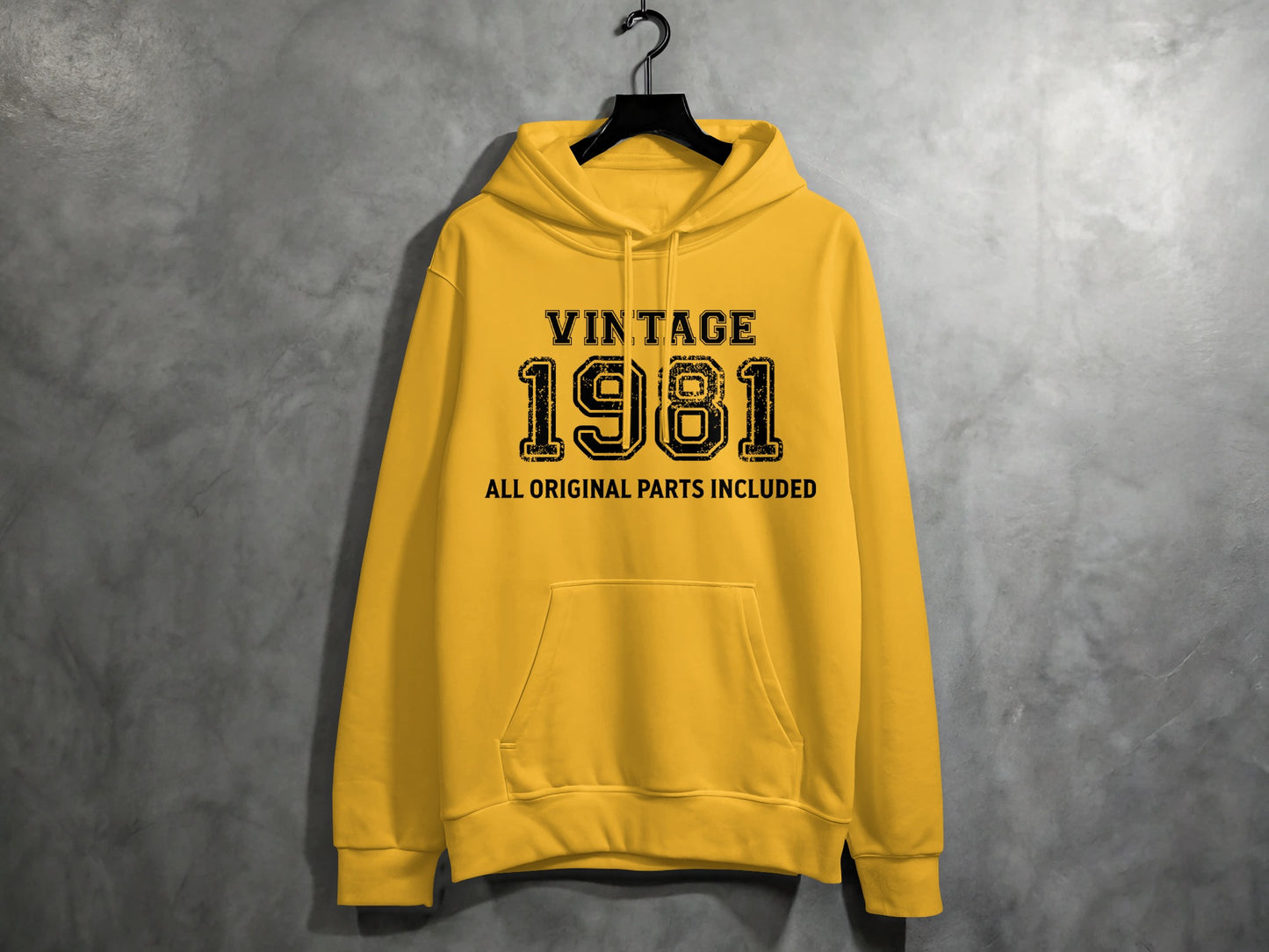 Vintage 1981 All Original Parts Included Hoodie