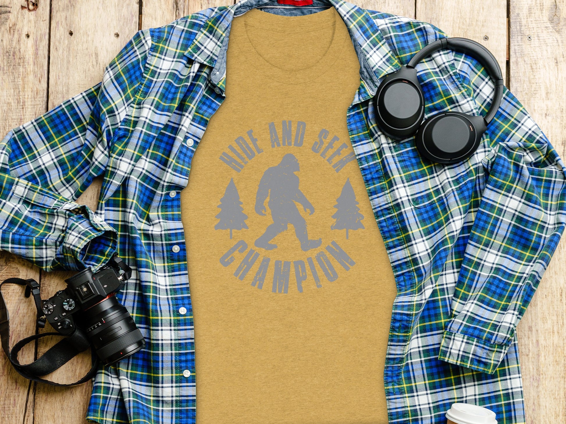 Hide and Seek Champion Graphic Tee Shirt