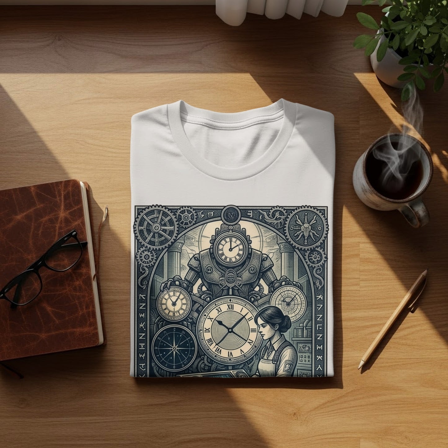 Weird Girls Club Steampunk Inventor T-Shirt - Black Label Series