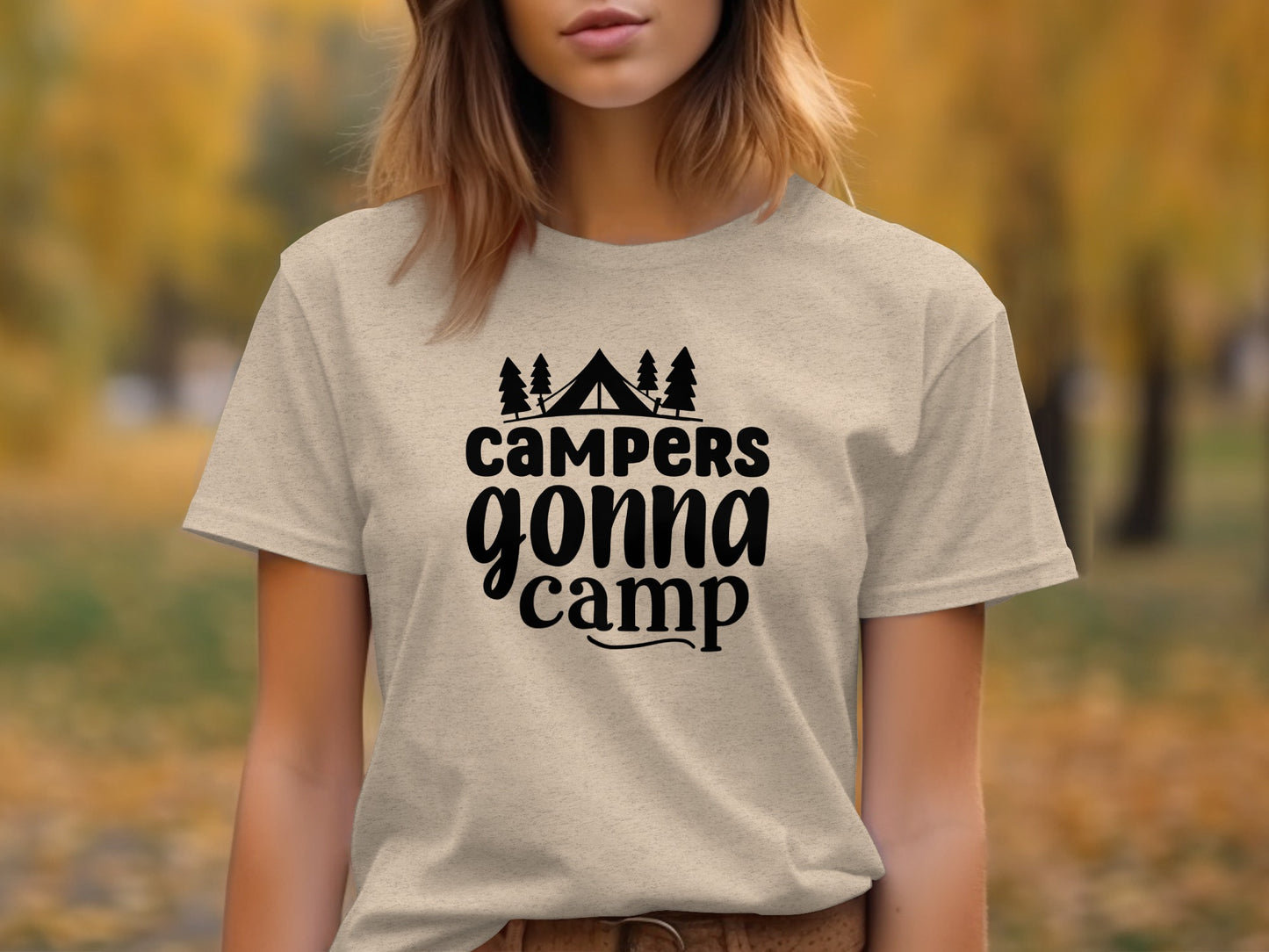 Campers Gonna Camp Camping Outdoor Adventure T-Shirt T-Shirt - Outdoor & Adventure Collection - Mile Marker 16 Gear by Cloud 16 Clothing Co.