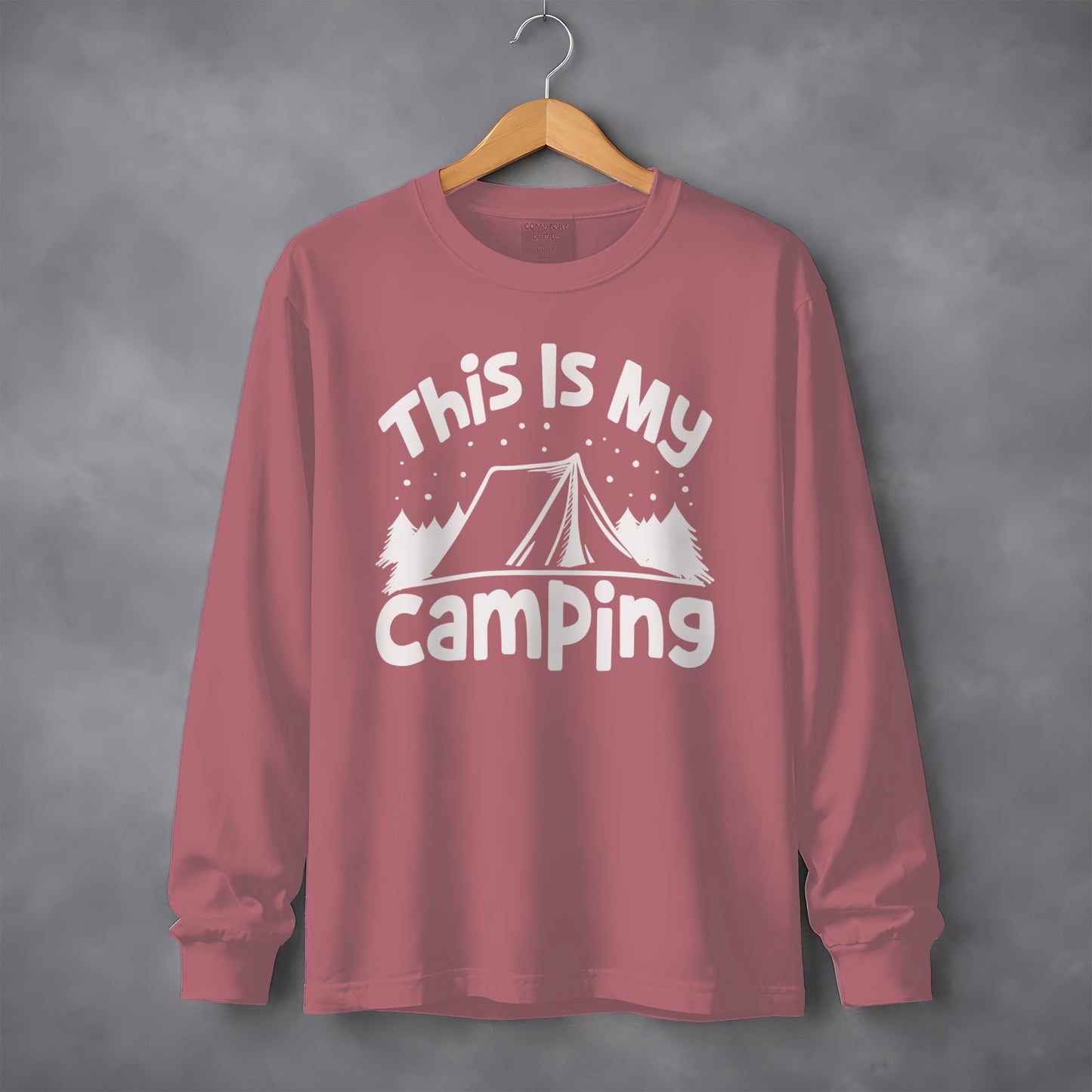 This Is My Camping Long Sleeve Shirt Camping Product