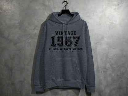 Vintage 1987 All Original Parts Included Hoodie