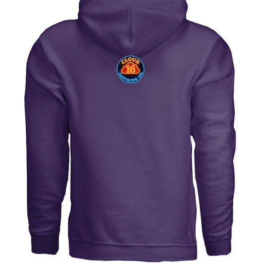 PURPLE Front Print Only - BACK