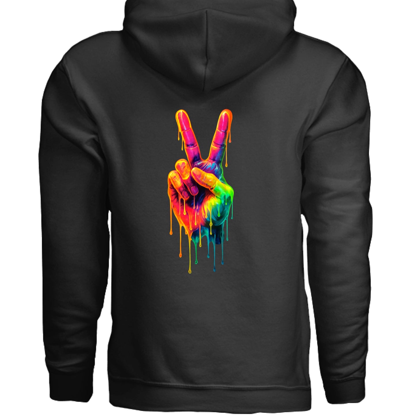 BLACK Front/Back Print - BACK