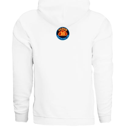 WHITE Front Print Only - BACK