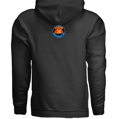 BLACK Front Print Only - BACK