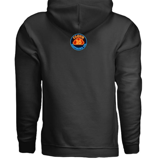 BLACK Front Print Only - BACK