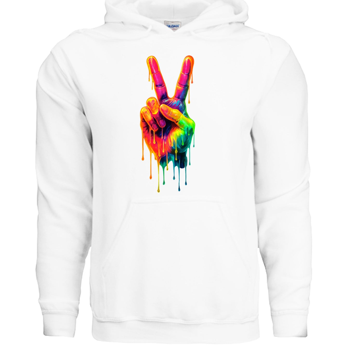 WHITE Front Print Only - FRONT