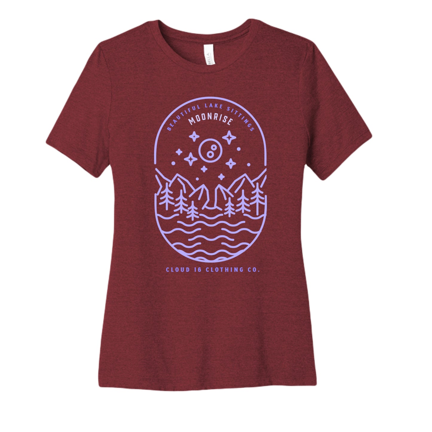 HEATHER MAROON - FRONT