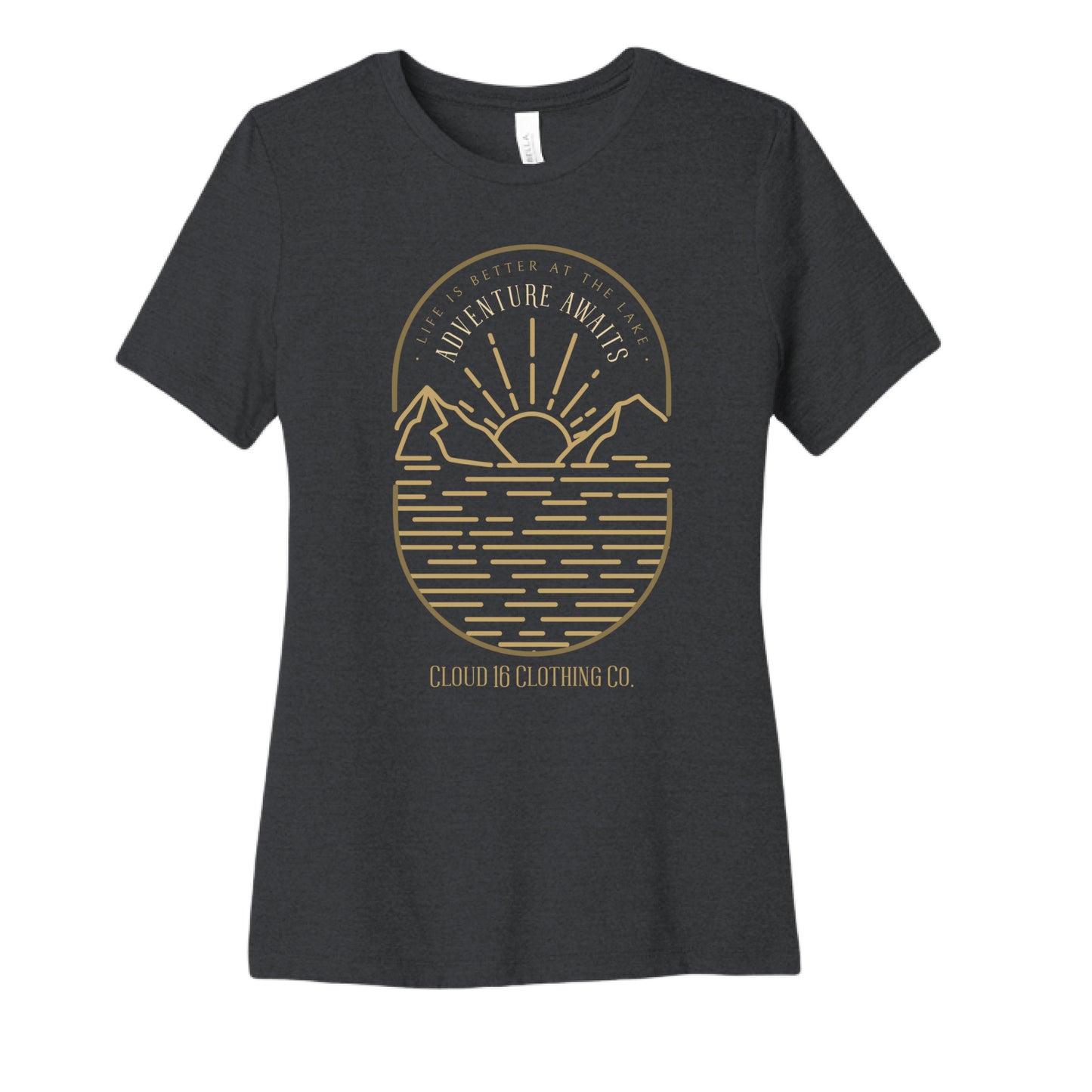DARK GREY HEATHER - FRONT