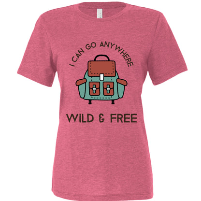 Char Pink Triblend - FRONT