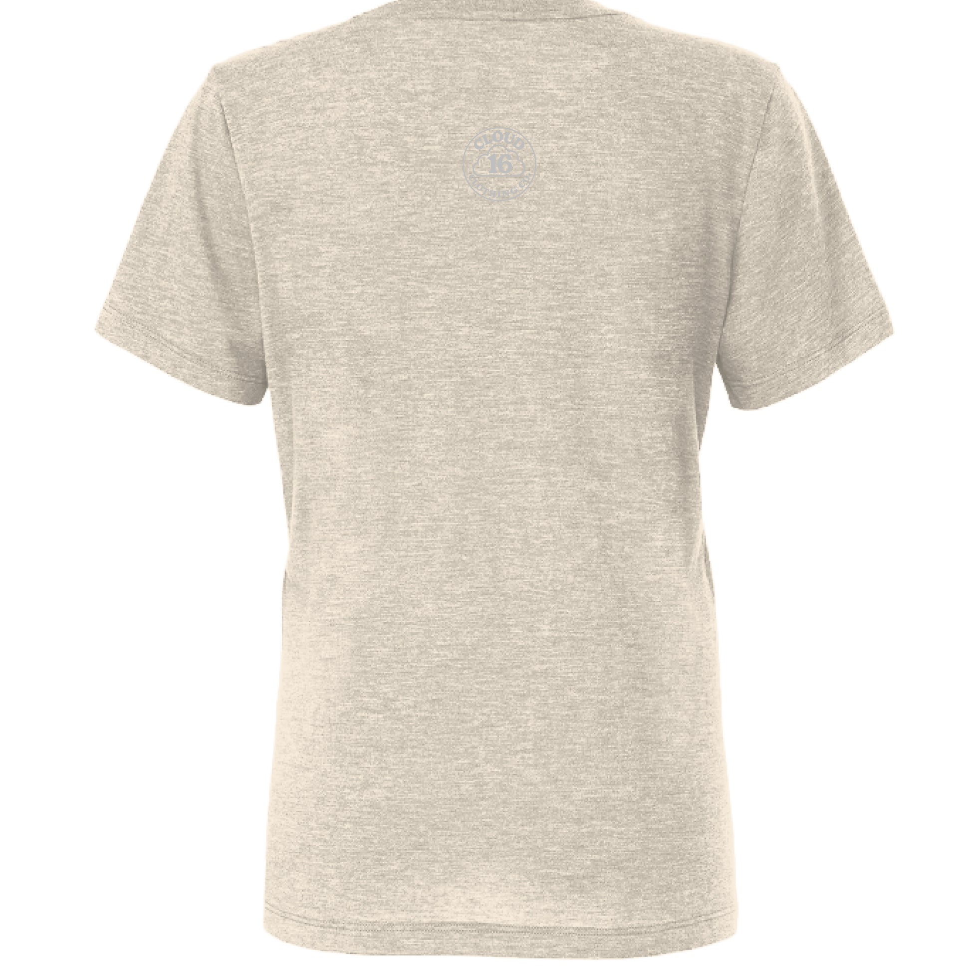 Solid Natural Triblend - BACK