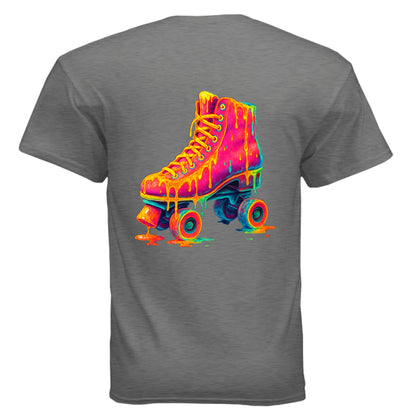 GRAPHITE HEATHER Front/Back Print - BACK