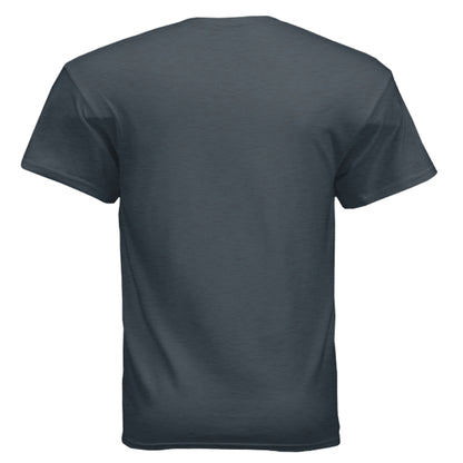 HEATHER NAVY Front Print Only - BACK