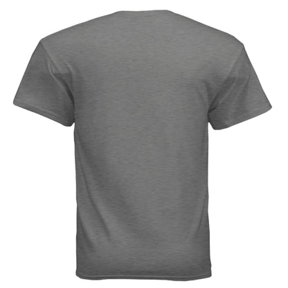 GRAPHITE HEATHER Front Print Only - BACK
