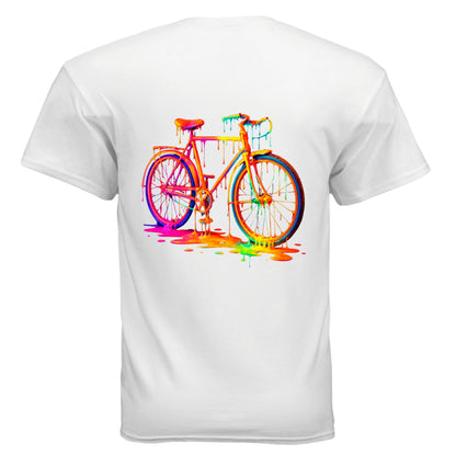 WHITE Front/Back Print  - BACK