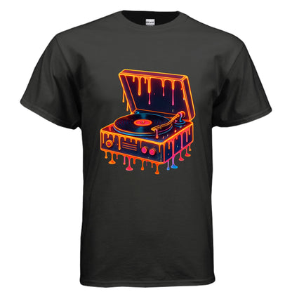 BLACK Front Print Only - FRONT
