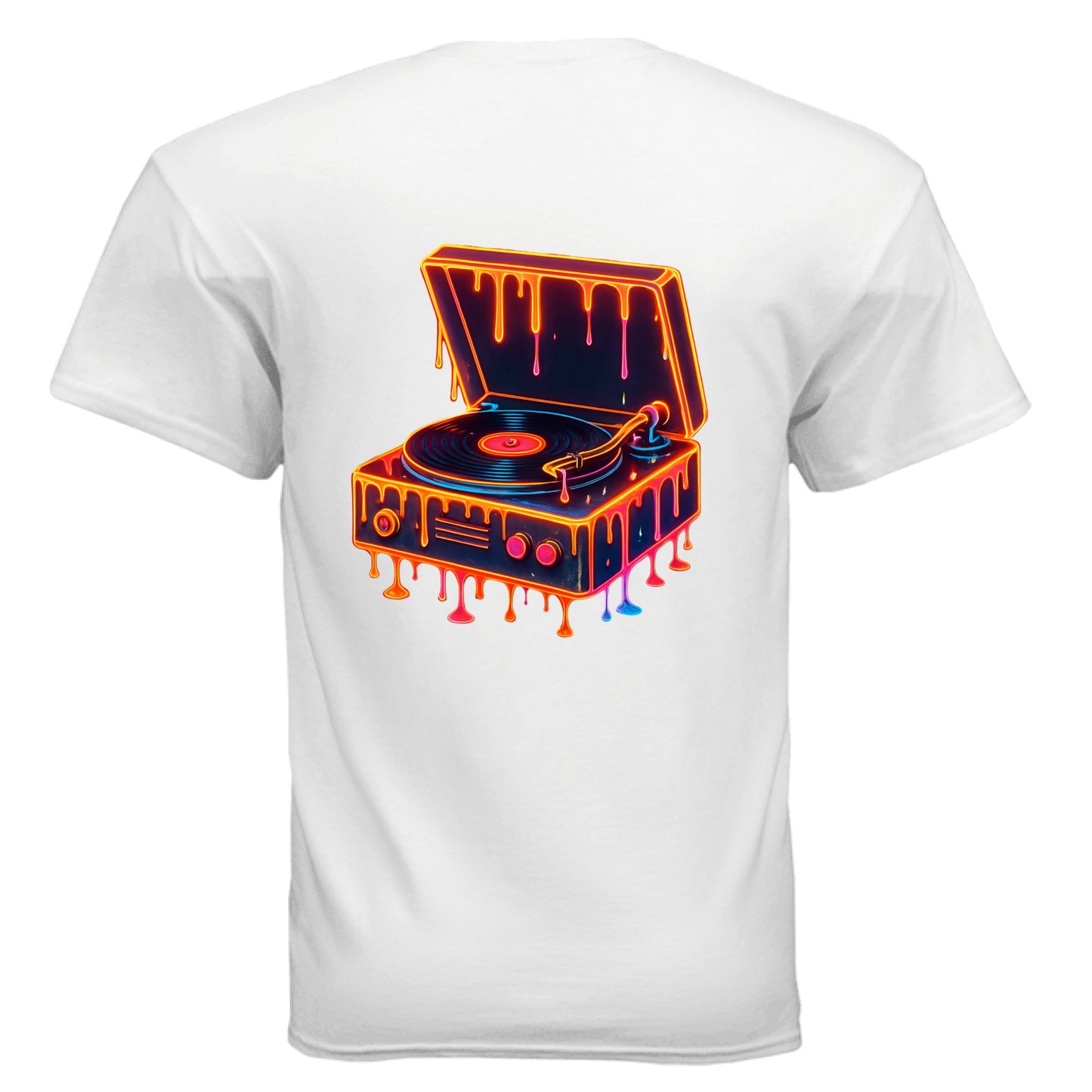 WHITE Front/Back Print  - BACK