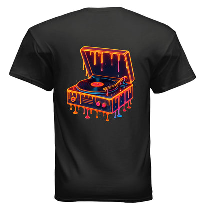 BLACK  Front/Back Print- BACK