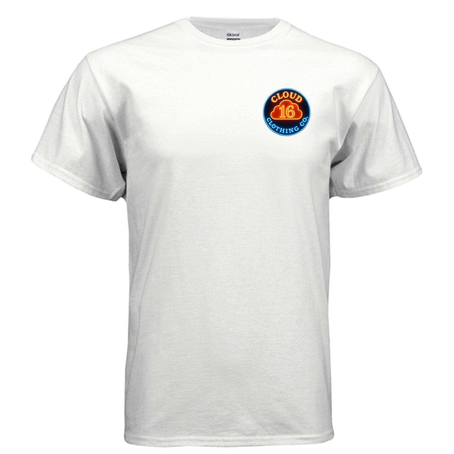 WHITE Front/Back Print - FRONT