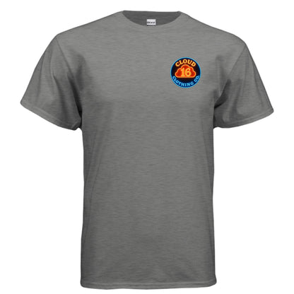 GRAPHITE HEATHER Front/Back Print - FRONT
