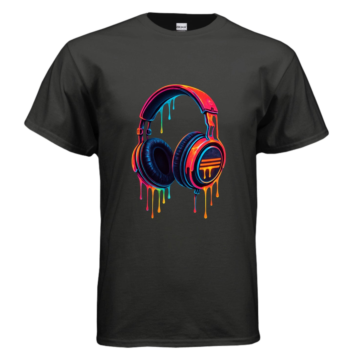 BLACK Front Print Only - FRONT