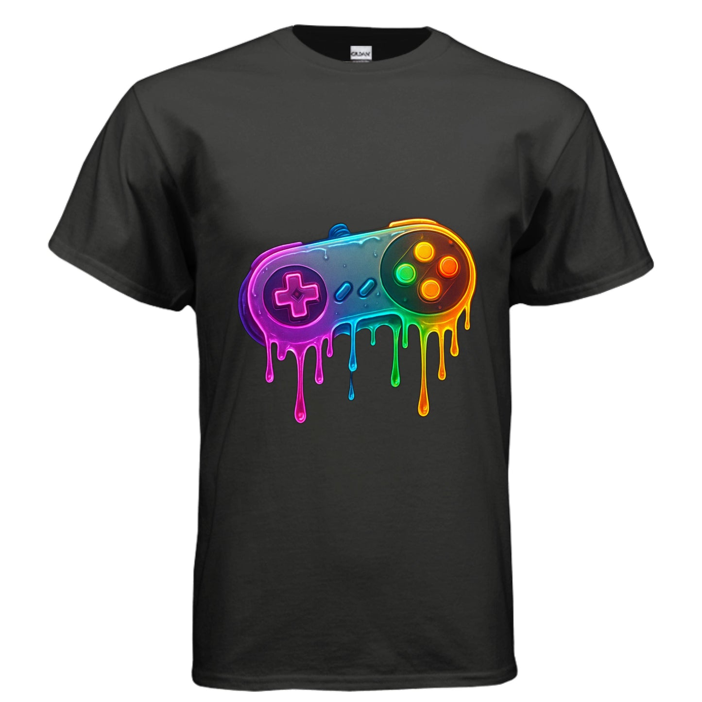 BLACK Front Print Only - FRONT