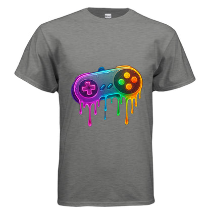 GRAPHITE HEATHER Front Print Only - FRONT
