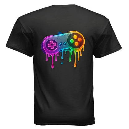 BLACK  Front/Back Print- BACK