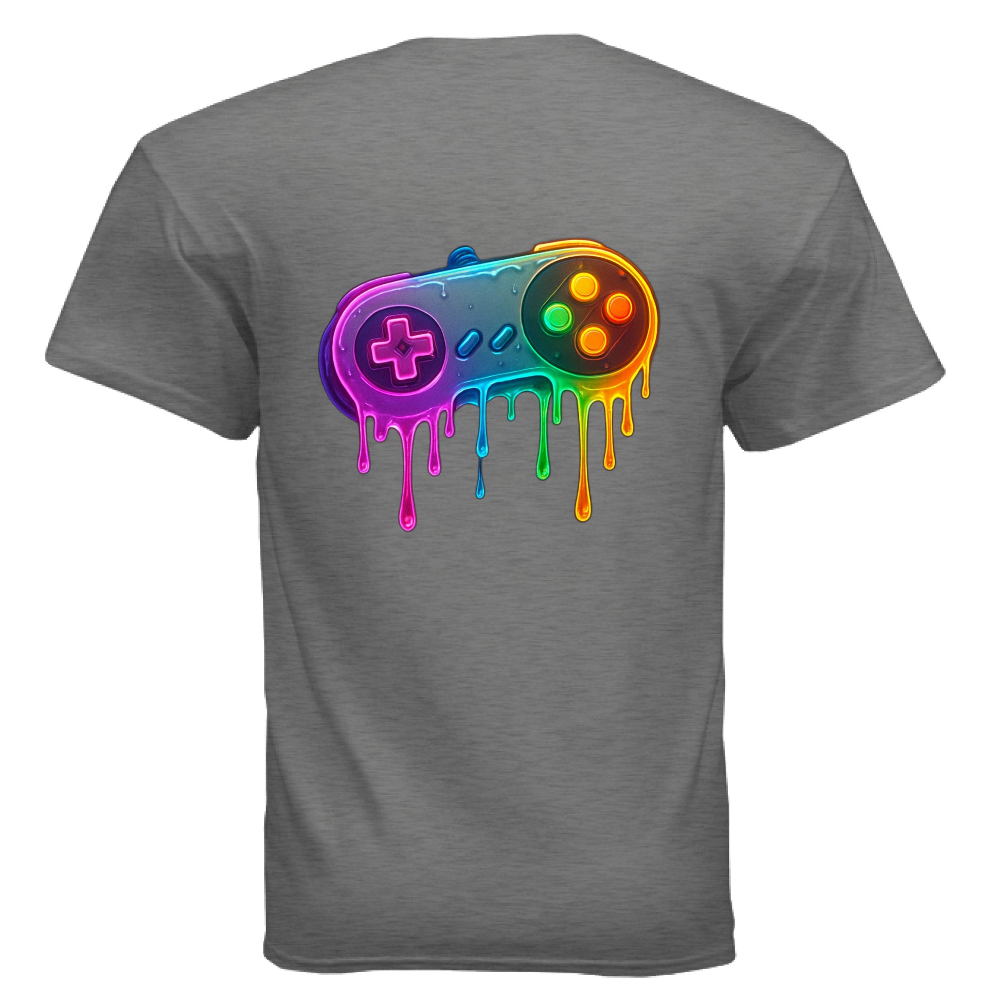 GRAPHITE HEATHER Front/Back Print - BACK