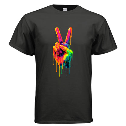 BLACK Front Print Only - FRONT