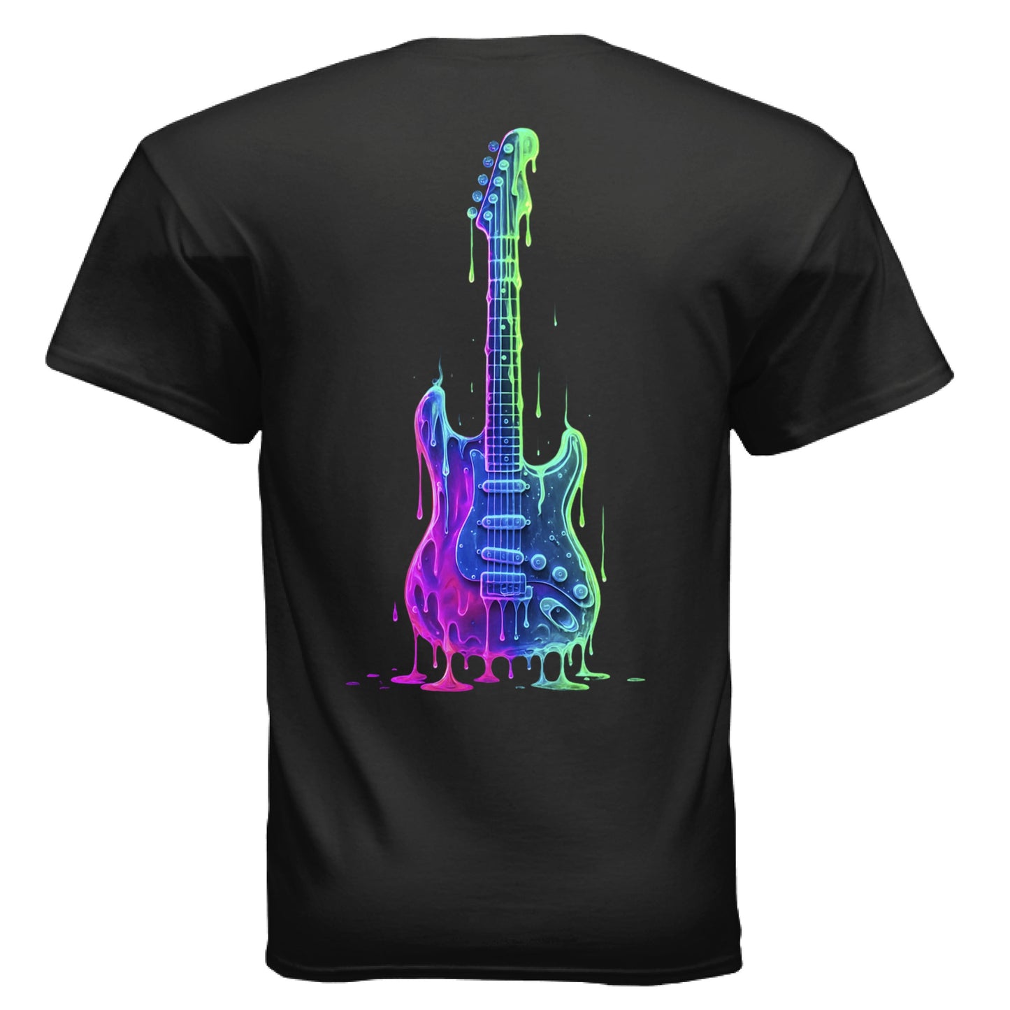 BLACK  Front/Back Print- BACK