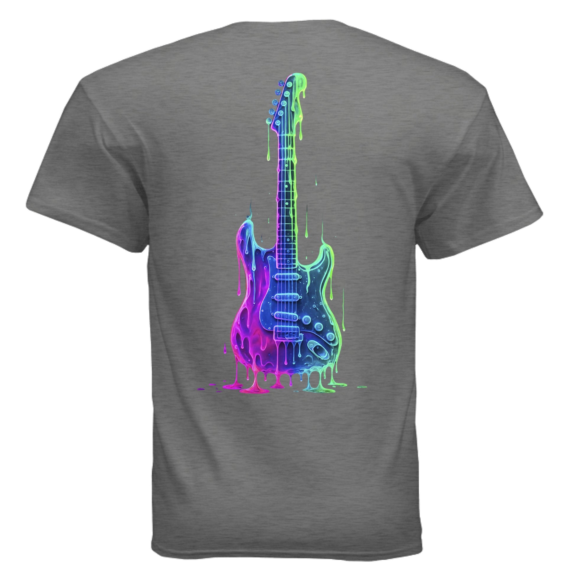 GRAPHITE HEATHER Front/Back Print - BACK