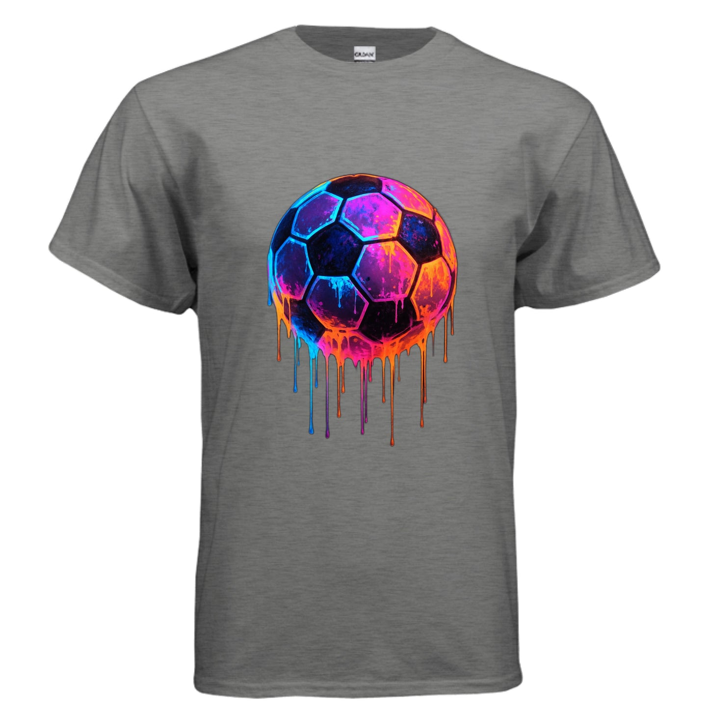 GRAPHITE HEATHER Front Print Only - FRONT