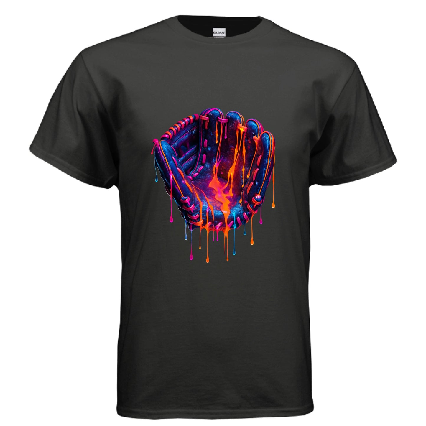 BLACK Front Print Only - FRONT
