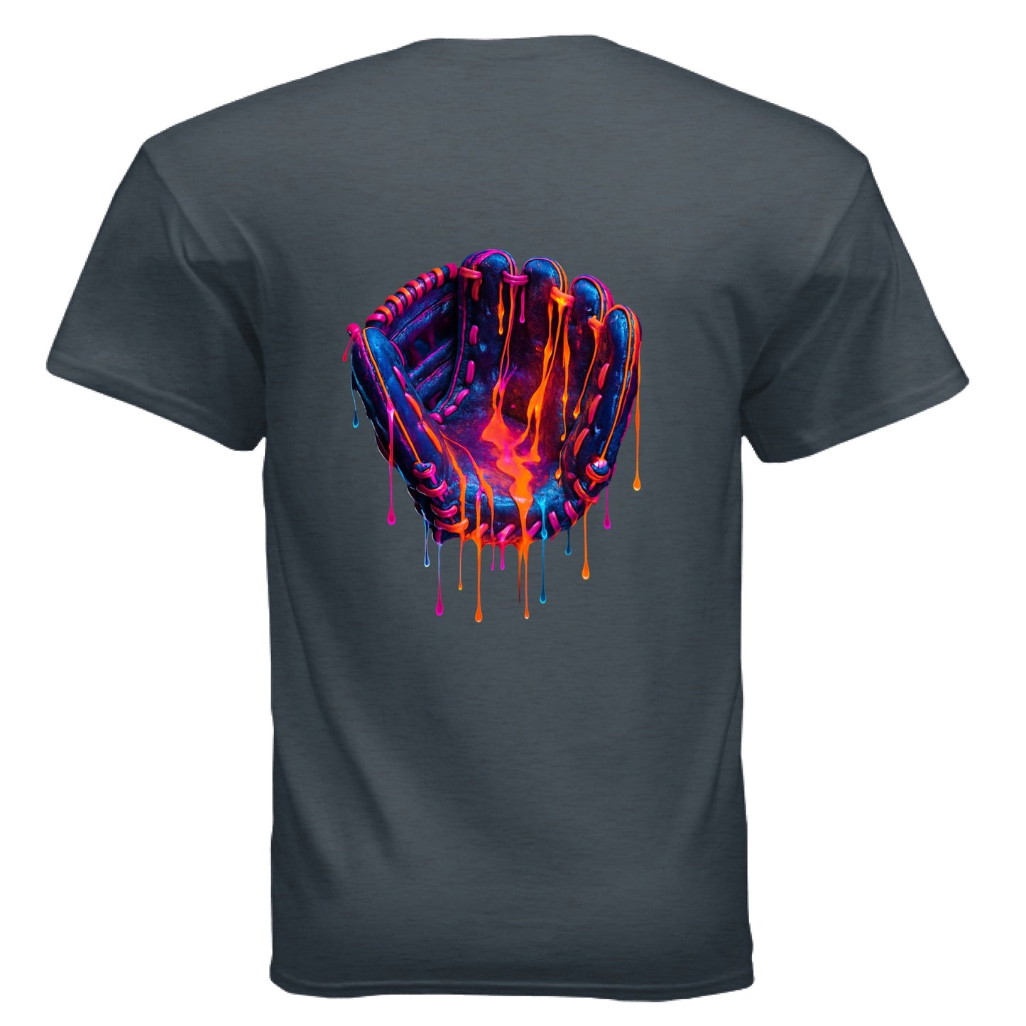 HEATHER NAVY Font/Back Print - BACK