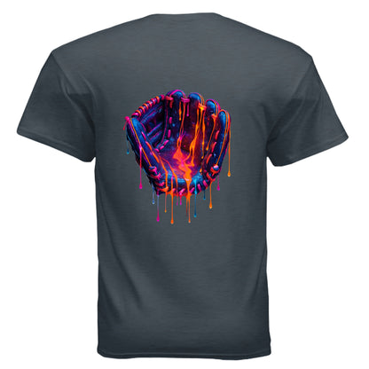 HEATHER NAVY Font/Back Print - BACK