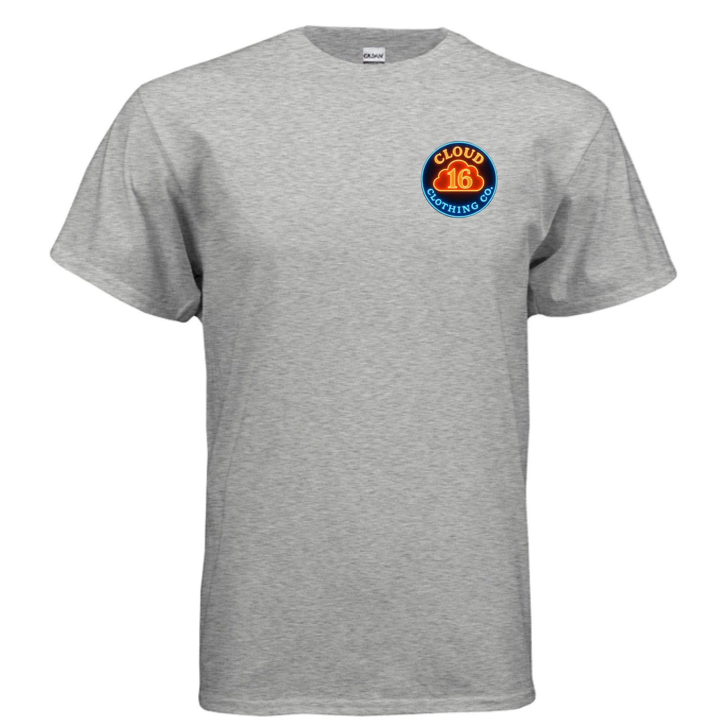 SPORT GREY Font/Back Print - FRONT