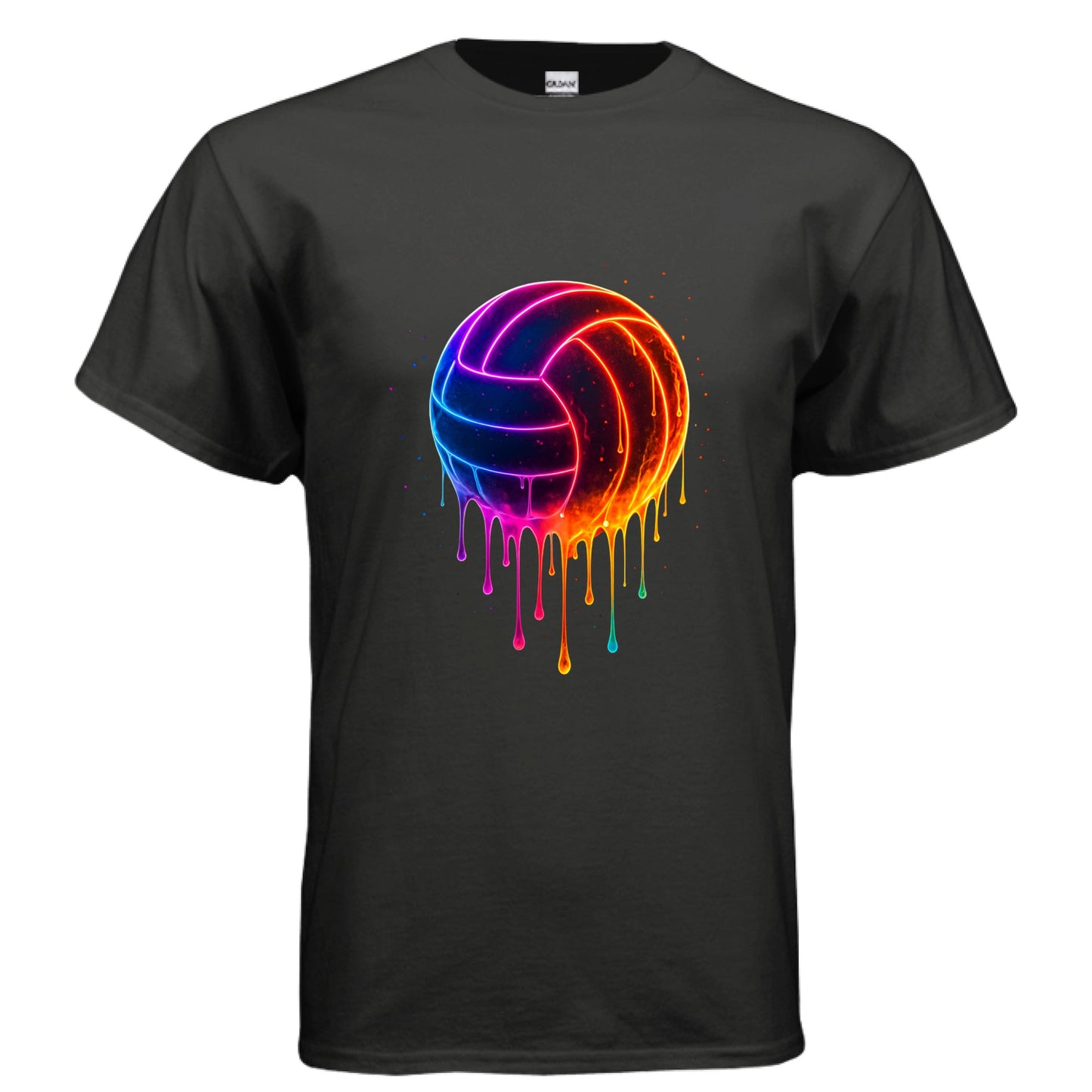 BLACK Front Print Only - FRONT