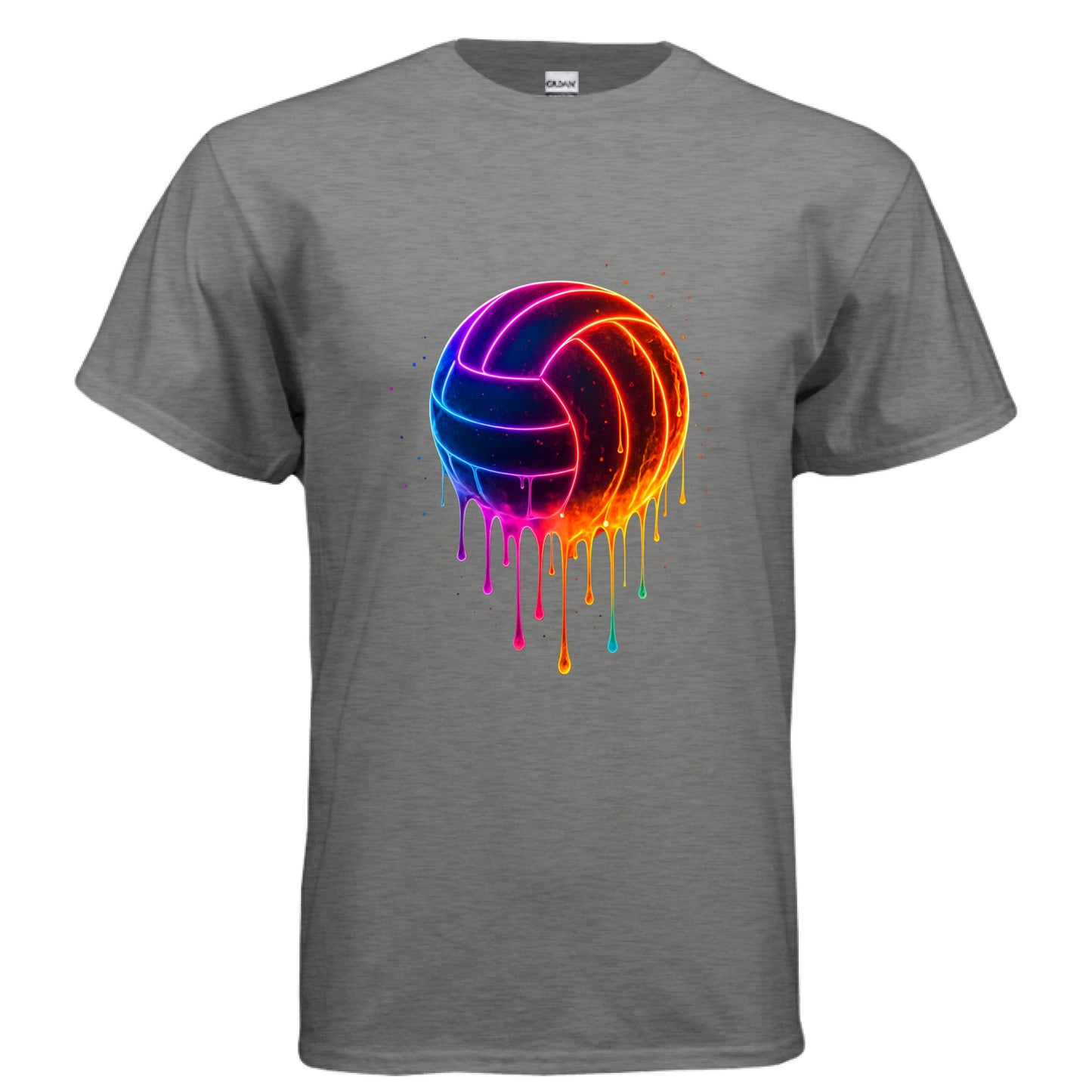 GRAPHITE HEATHER Front Print Only - FRONT
