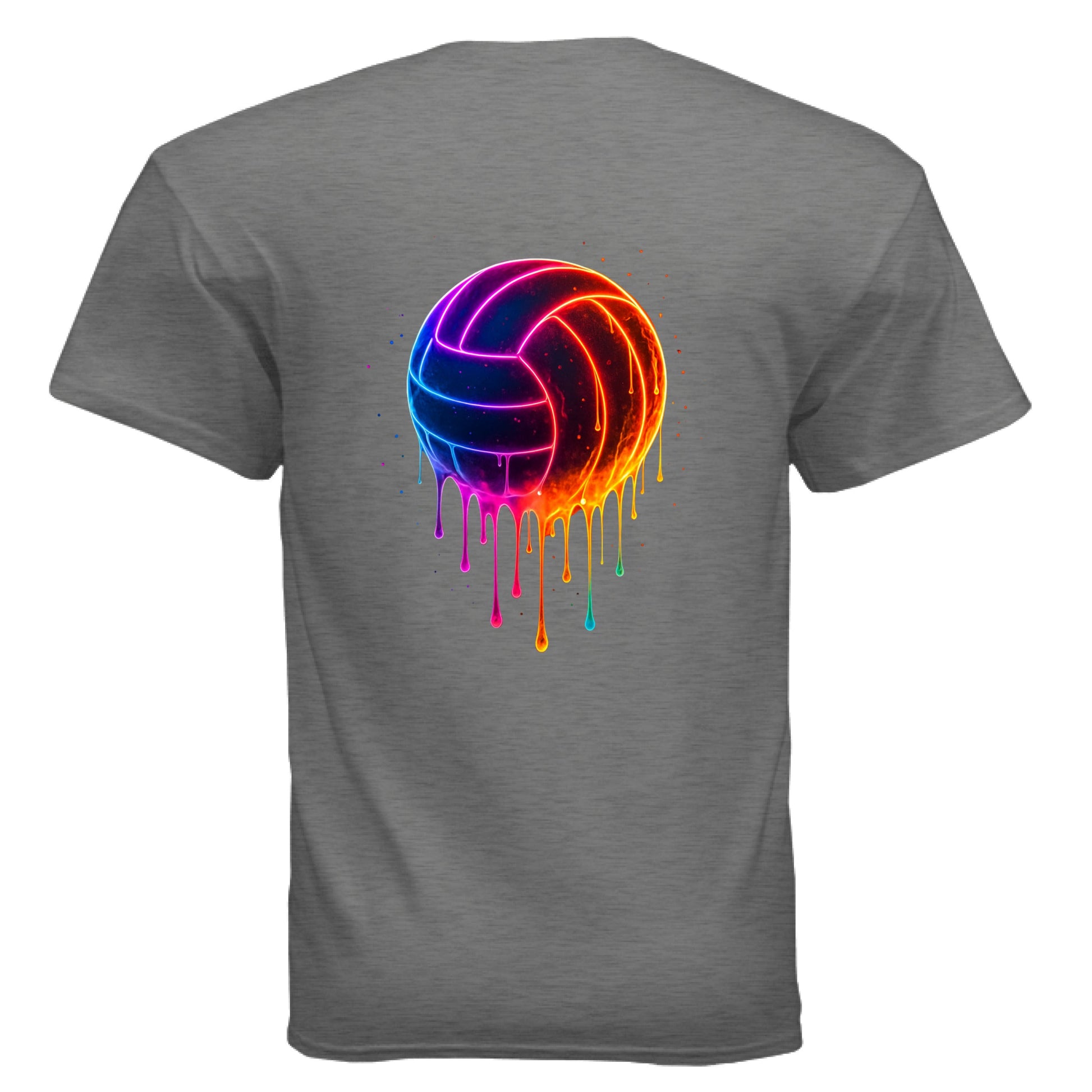GRAPHITE HEATHER Font/Back Print - BACK