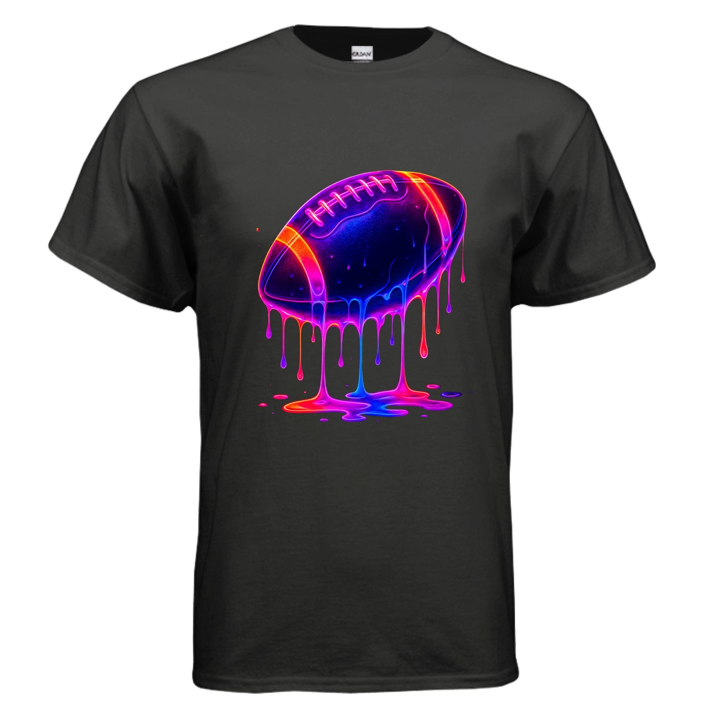 BLACK Front Print Only - FRONT