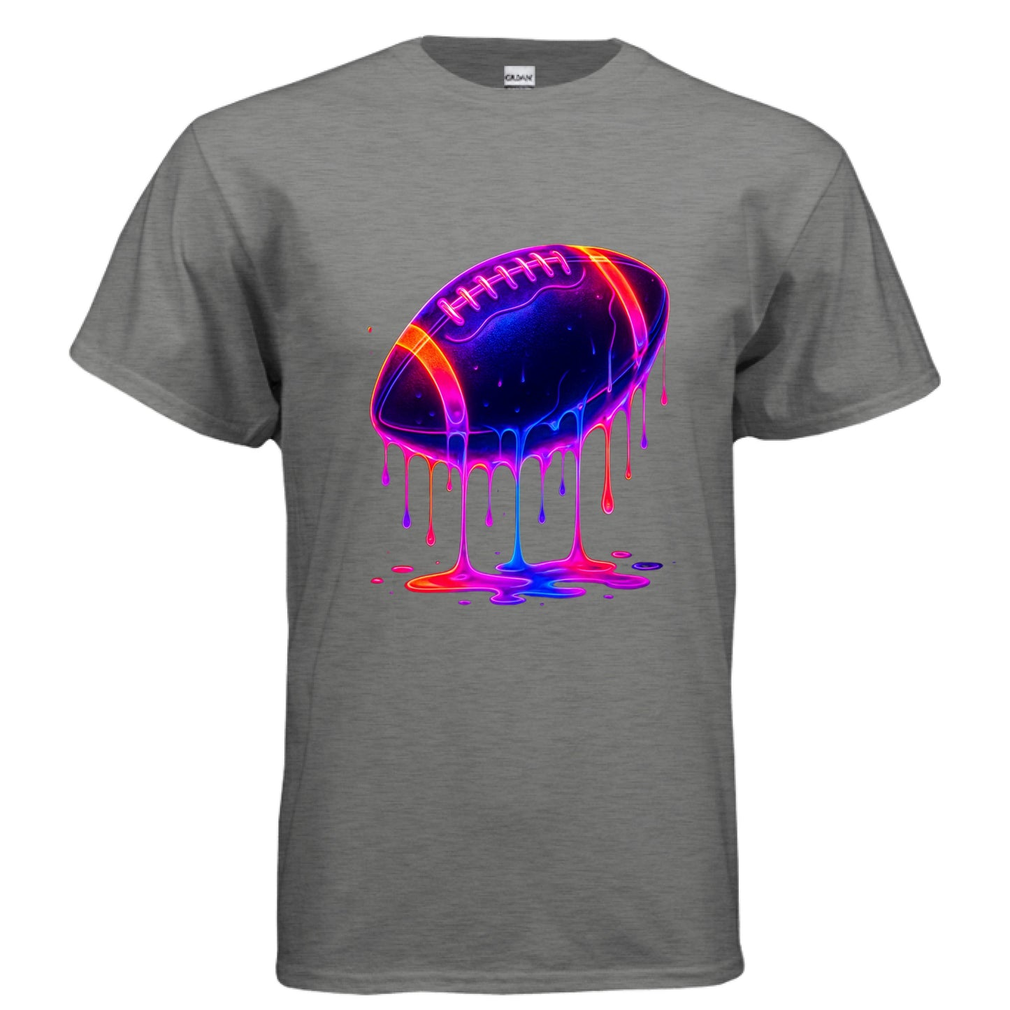 GRAPHITE HEATHER Front Print Only - FRONT